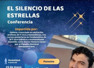 Te invitamos a la conferencia: “El silencio de las estrellas”.