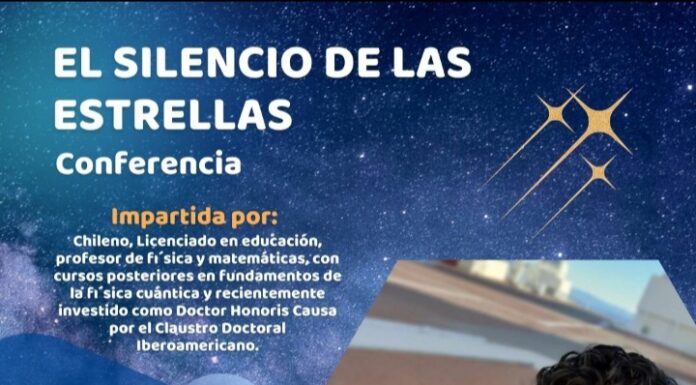Te invitamos a la conferencia: “El silencio de las estrellas”.