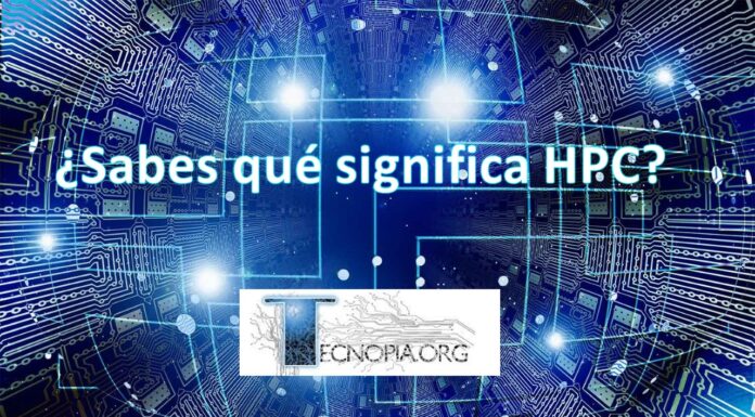 ¿Sabes qué significa HPC?