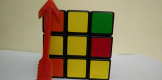 Tensores invariantes en un cubo Rubick.