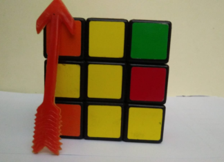Tensores invariantes en un cubo Rubick.