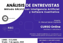 Curso online “Análisis de entrevistas. Método GÁLVIZ con Inteligencia Artificial y Software Académico”