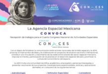 ¡Participa con tu trabajo en el Cuarto Congreso Nacional de Actividades Espaciales CONACES 2023!