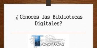 ¿Conoces las Bibliotecas Digitales?