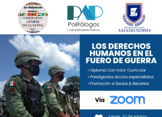 Te invitamos al Curso-Taller: ” Los Derechos Humanos en el Fuero de Guerra”.