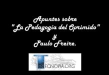 Apuntes sobre “La Pedagogía del Oprimido” y Paulo Freire.