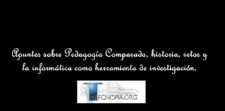 Apuntes sobre Pedagogía Comparada, historia, retos y la informática como herramienta de investigación.
