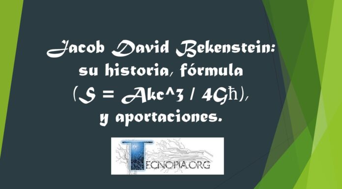Jacob David Bekenstein: su historia, fórmula y aportaciones.