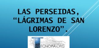 Las Perseidas, “lágrimas de San Lorenzo”.