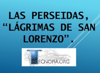 Las Perseidas, “lágrimas de San Lorenzo”.