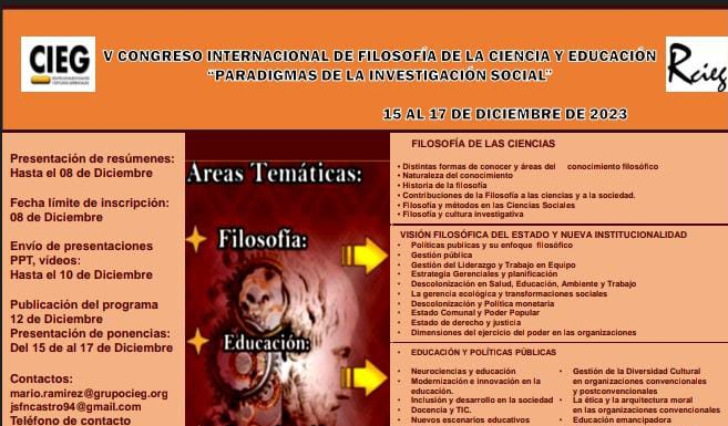 Se le invita a participar en: