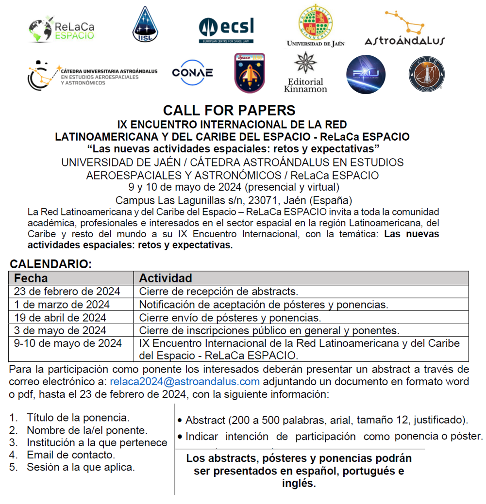 IX ENCUENTRO INTERNACIONAL DE LA REDLATINOAMERICANA Y DEL CARIBE DEL ...