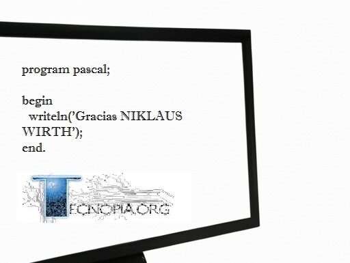 Niklaus Wirth y el Lenguaje Pascal.