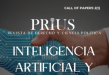 CALL OF PAPER. VOLUMEN 2. NÚMERO 1. PRIUS. REVISTA DE DERECHO Y CIENCIA POLÍTICA