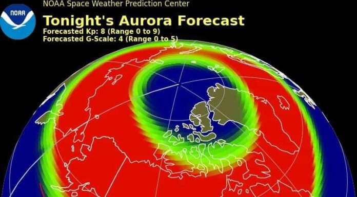 INTENSA TORMENTA GEOMAGNÉTICA.