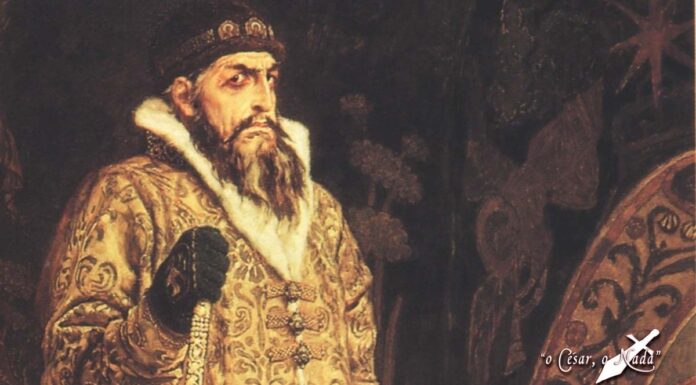 “El Imperio, el Zar, las cadenas y el hombre feliz”.