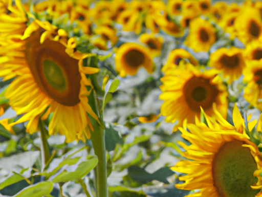 “Heliotropismo: El Fascinante Viaje del Girasol hacia el Sol”