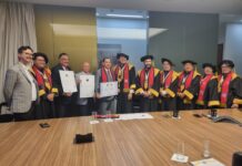 Viceministros de República Dominicana reciben la Banda Magister Académica
