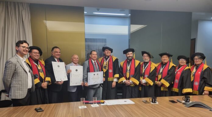Viceministros de República Dominicana reciben la Banda Magister Académica