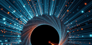 “Agujeros negros y fibras ópticas: analogías físicas en la transmisión de información clásica y cuántica”.