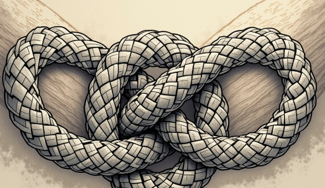 El Algoritmo del Caos: La Travesía Infinita de los Cables Enredados.