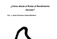 ¿Cómo afecta el ruido al rendimiento escolar?