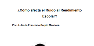 ¿Cómo afecta el ruido al rendimiento escolar?