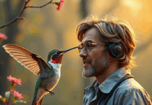 El colibrí y la esfera: un vuelo entre la curiosidad y el saber.