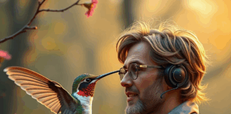 El colibrí y la esfera: un vuelo entre la curiosidad y el saber.