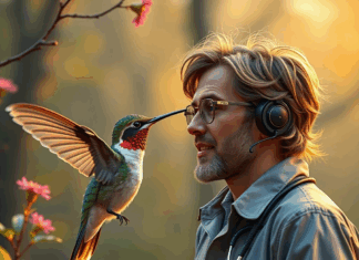 El colibrí y la esfera: un vuelo entre la curiosidad y el saber.