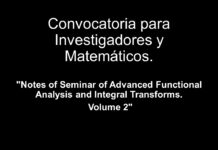 Convocatoria para Investigadores y Matemáticos.