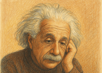 “El tablero del pensamiento: Einstein, el ajedrez y la pedagogía del universo interior”.