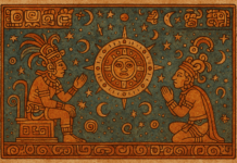 “El tejido sagrado del corazón del cielo, el cuerpo de la luz: el corazón del cielo y el corazón de la tierra.” (El Tapiz Electrodinámico Bulnes en la Cosmología Maya).