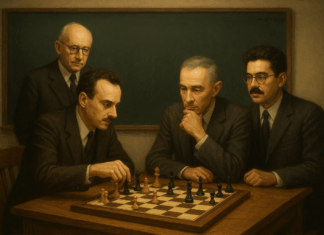 “Tablero de probabilidades: ajedrez en el universo cuántico”. (Cuento ajedrecistico)