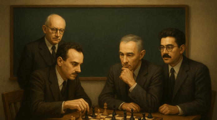 “Tablero de probabilidades: ajedrez en el universo cuántico”. (Cuento ajedrecistico)