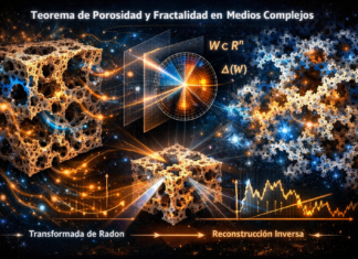 Entre la sombra y la forma: porosidad fractal, proyección y reconstrucción en medios complejos.