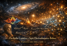 El Universo como ritmo y tejido: Oscilador Cuántico, Tapiz Electrodinámico Bulnes y la arquitectura vibratoria del ser.