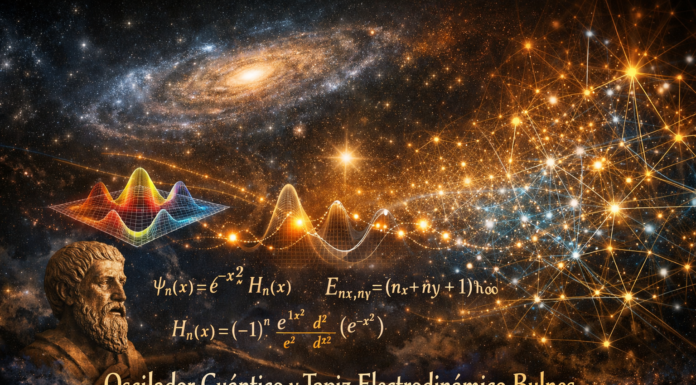 El Universo como ritmo y tejido: Oscilador Cuántico, Tapiz Electrodinámico Bulnes y la arquitectura vibratoria del ser.