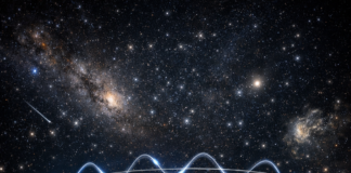 La danza invisible del cosmos: el bamboleo galáctico y el zurcido profundo del universo.