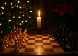 La Nochebuena del Tablero: un cuento de ajedrez sobre la vida.