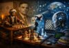 Del engranaje al algoritmo: el ajedrez como espejo de la inteligencia humana y artificial.