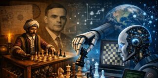 Del engranaje al algoritmo: el ajedrez como espejo de la inteligencia humana y artificial.