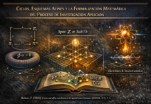 La Geometría del investigar: ciclos, esquemas afines y la Arquitectura matemática del conocimiento aplicado.