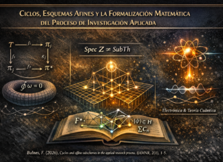 La Geometría del investigar: ciclos, esquemas afines y la Arquitectura matemática del conocimiento aplicado.