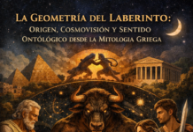 “Geometría y mito: el laberinto como espejo del cosmos y del ser”.