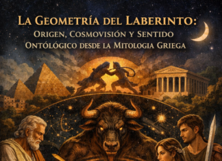 “Geometría y mito: el laberinto como espejo del cosmos y del ser”.