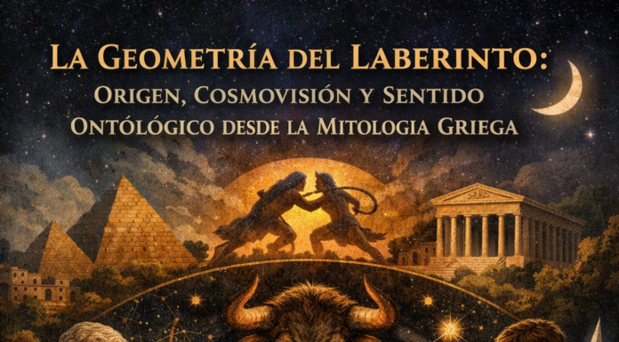 “Geometría y mito: el laberinto como espejo del cosmos y del ser”.