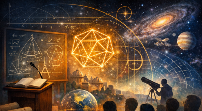 La Geometría como lenguaje del espacio, la ciencia y el cosmos.