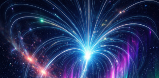 Auroras boreales: la caligrafía luminosa de la energía y la información cósmica.