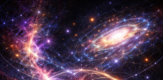 El color de la materia: resonancia cuántica, información y el tapiz del universo.